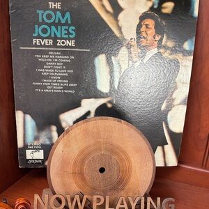 Tom Jones Fever Zone Vinyl Record